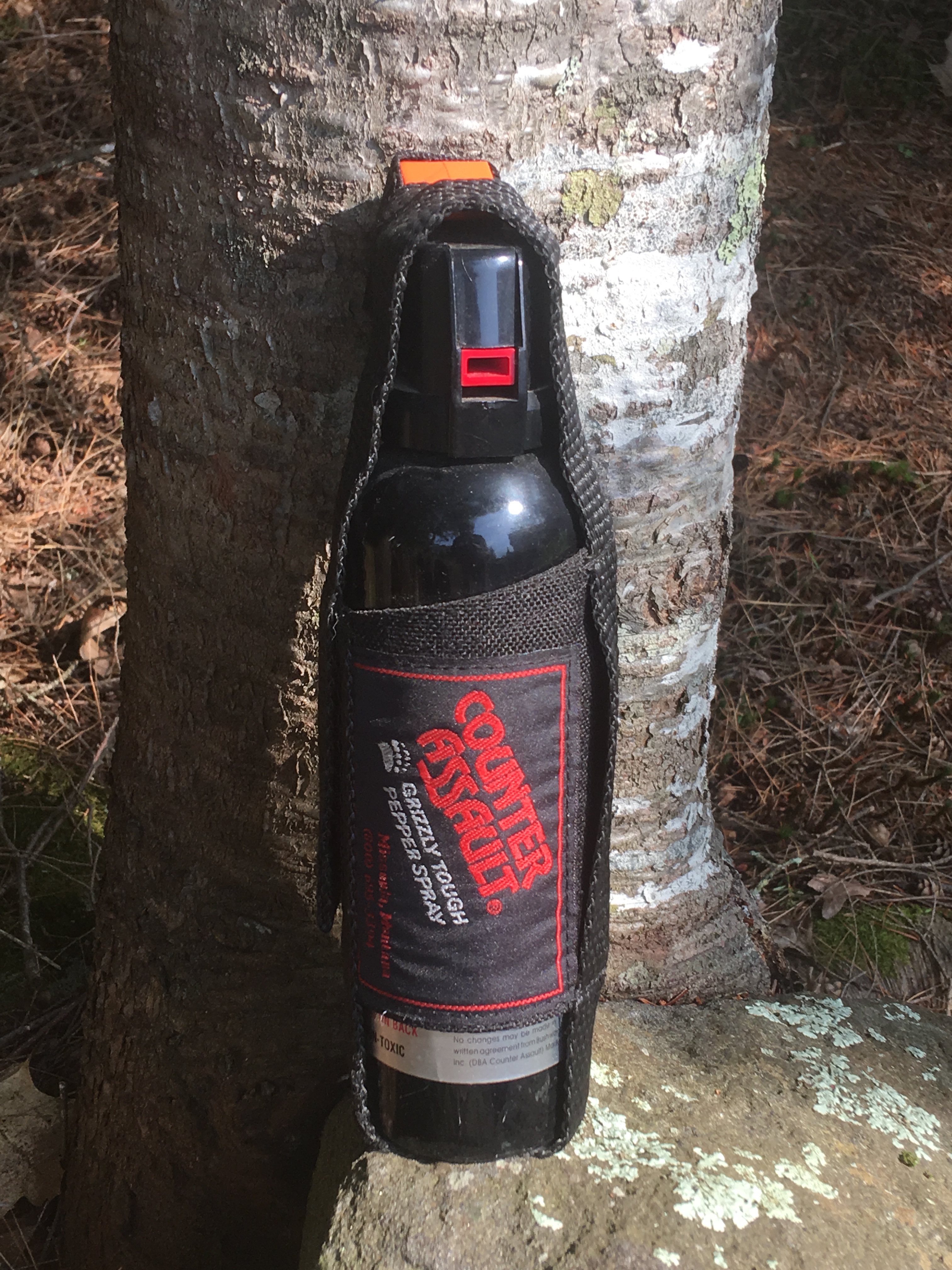spray for deterring grizzly bears